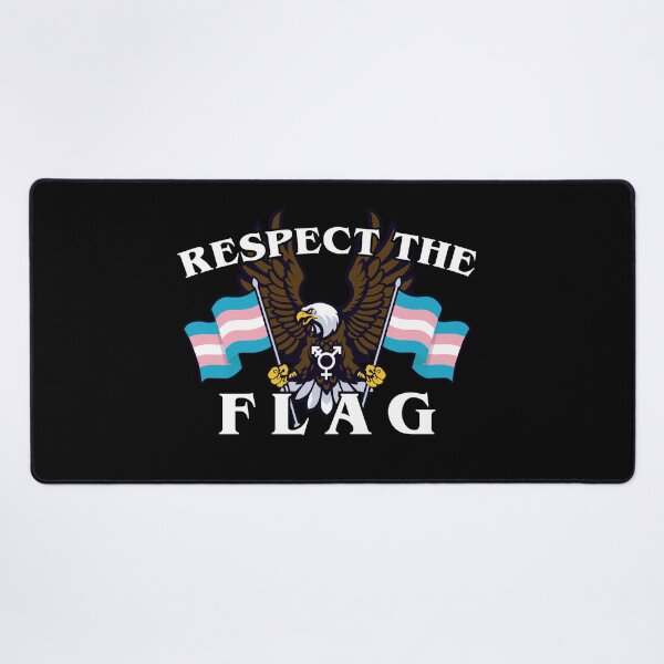 Item preview, Respect the flag (trans) designed and sold by remerasnerdas.