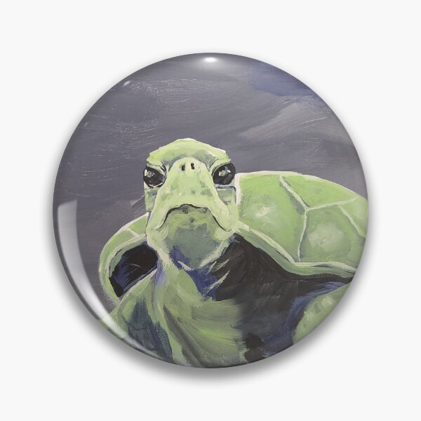 Item preview, Mirada de tortuga verde esmeralda designed and sold by ElJen.