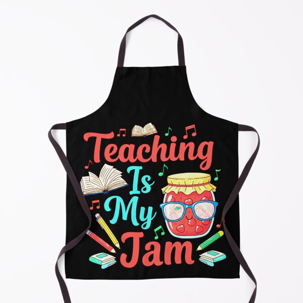 Item preview, Teaching Is My Jam, Education, Funny designed and sold by Teetreasure2.