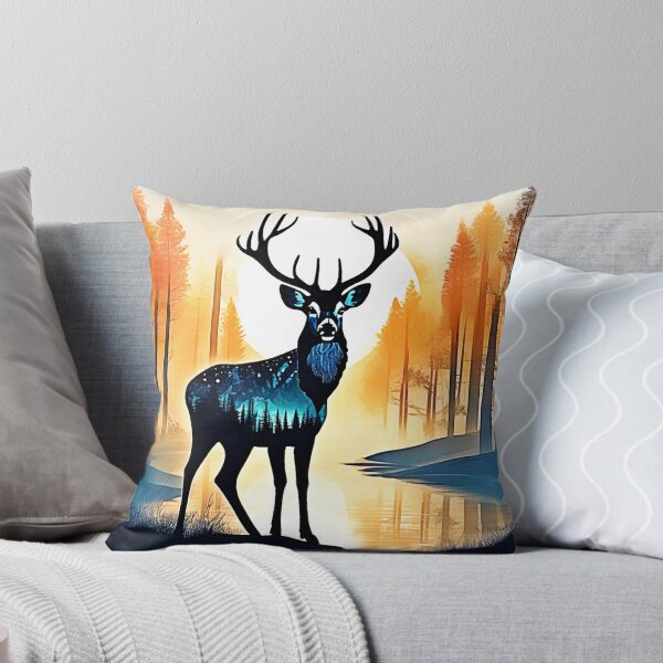 Item preview, Mystical Forest Deer designed and sold by Health And Fitness Posts e-Store.