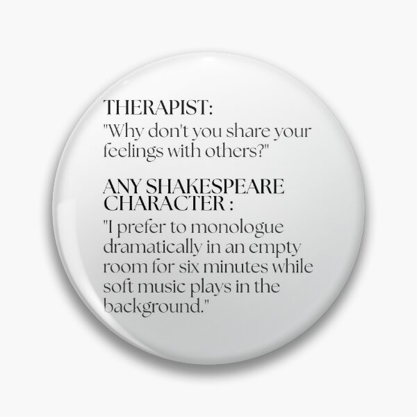Item preview, Shakespeare's Characters Go to Therapy designed and sold by ObsidianDaz.