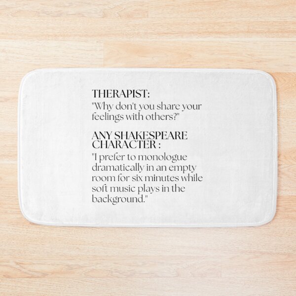 Item preview, Shakespeare's Characters Go to Therapy designed and sold by ObsidianDaz.