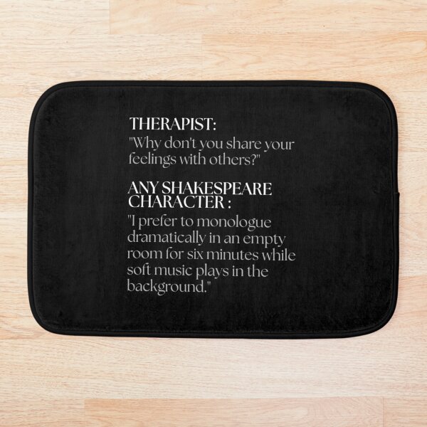 Item preview, Shakespeare's Characters Go to Therapy designed and sold by ObsidianDaz.