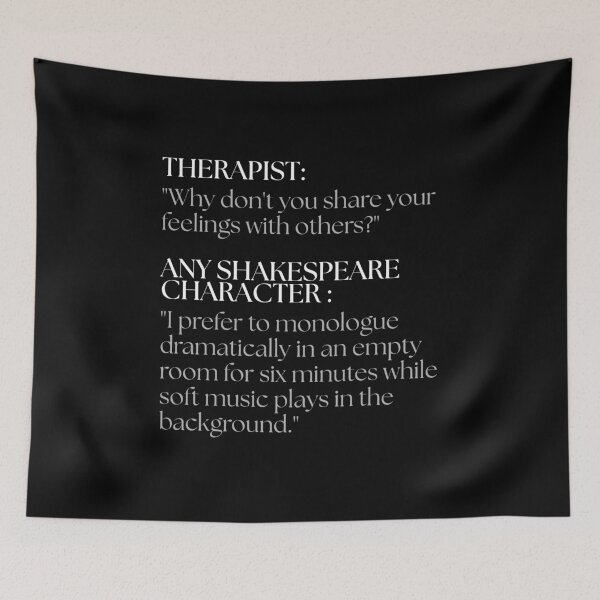 Item preview, Shakespeare's Characters Go to Therapy designed and sold by ObsidianDaz.