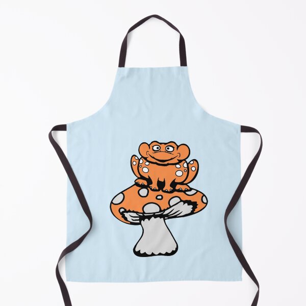 Item preview, Frog Mushroom Big Fungus Toadstool Funny Comic designed and sold by shirt-o-mat.