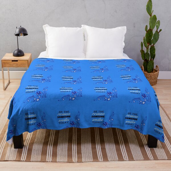 Item preview, Bluer than Blue Boho Collection - Be the Reason Someone Smiles Today designed and sold by Dailywalker22.