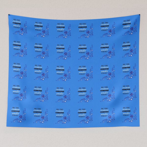 Item preview, Bluer than Blue Boho Collection - Be the Reason Someone Smiles Today designed and sold by Dailywalker22.