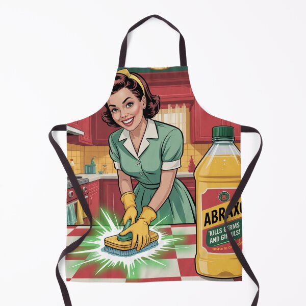 Item preview, Abraxo Cleaner – Retro Fallout Style Ad Poster designed and sold by BladVrt.