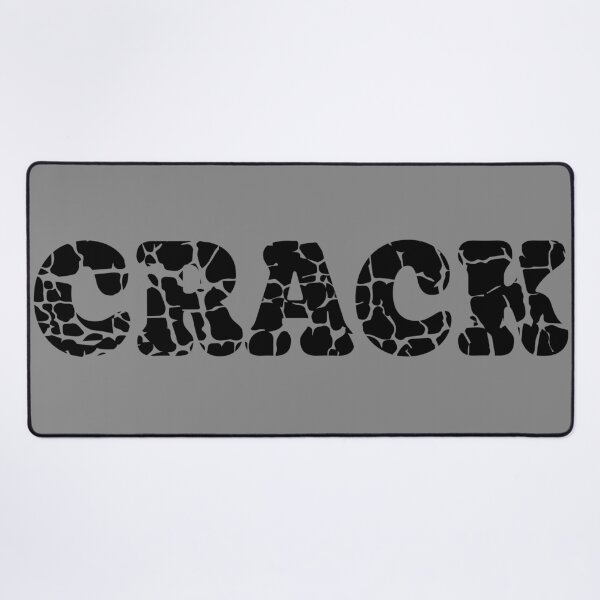 Item preview, Crack | Cracked Stone Text Design   designed and sold by ManyVersee.