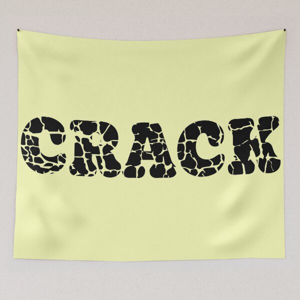 Item preview, Crack | Cracked Stone Text Design   designed and sold by ManyVersee.