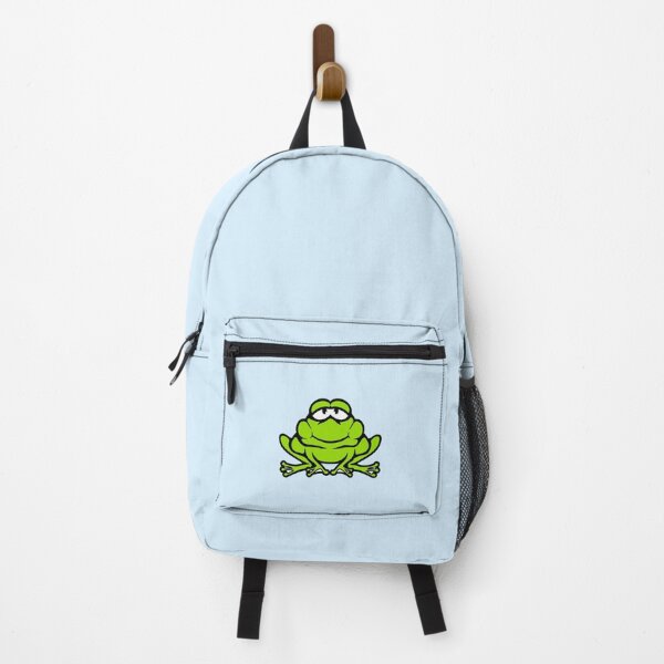 Item preview, Tired Frog Toad Cute Little Happy Smile Funny Comic designed and sold by shirt-o-mat.
