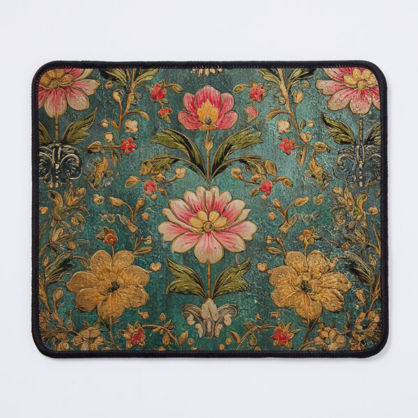 Item preview, Decoupage Vintage Turquoise Flowers Damask 1900 Victorian designed and sold by GrinGalore.