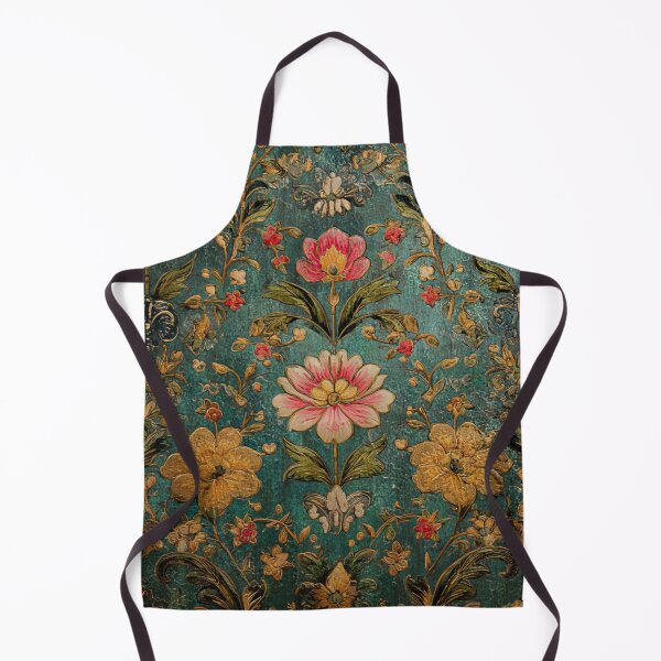 Item preview, Decoupage Vintage Turquoise Flowers Damask 1900 Victorian designed and sold by GrinGalore.