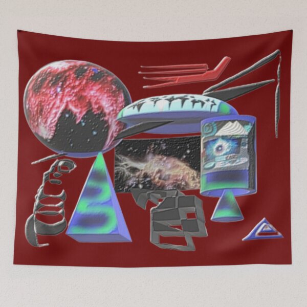 Item preview, Space Age Motif Colorful Abstract designed and sold by SmashingDeals.