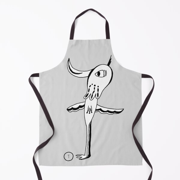 Item preview, Surreal Bird of Truth’s Defense｜Zayin ז｜Hebrew Letter Art｜Black and White Design designed and sold by Aster Atelier.
