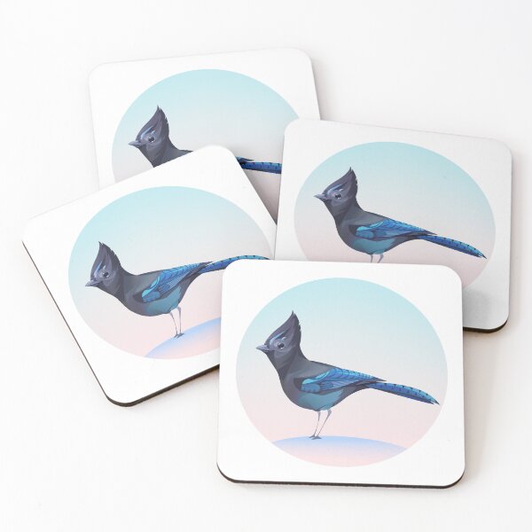 Item preview, Steller's jay designed and sold by Aled Thompson Art.