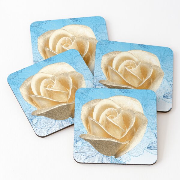 Item preview, Bluer than Blue Boho Collection - A Golden Rose designed and sold by Dailywalker22.