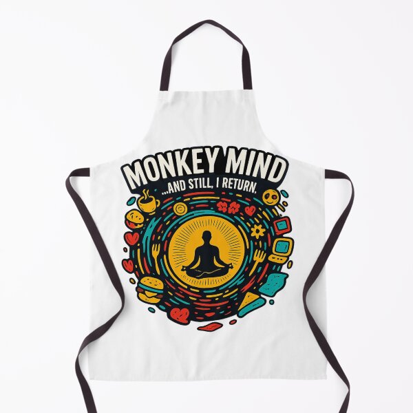 Item preview, Monkey Mind – And Still I Return designed and sold by ModernMettaCo.