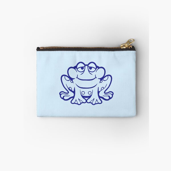 Item preview, Tired Frog Toad Cute Little Happy Smile Funny Comic designed and sold by shirt-o-mat.