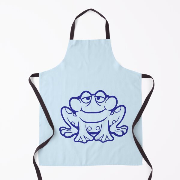 Item preview, Tired Frog Toad Cute Little Happy Smile Funny Comic designed and sold by shirt-o-mat.