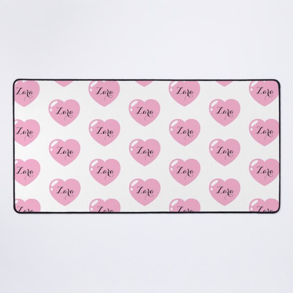 Item preview, Zara Name with Pink Heart  designed and sold by Monika Howarth.