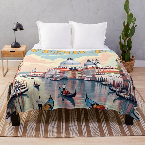 Item preview, Venice: Vintage-Style Painterly Travel Poster designed and sold by LSVart.