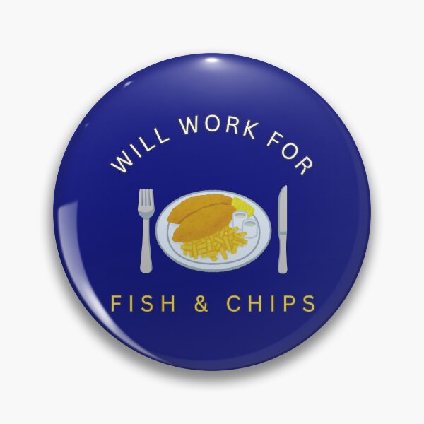 Item preview, Will work for Fish & Chips designed and sold by fev-rocks.