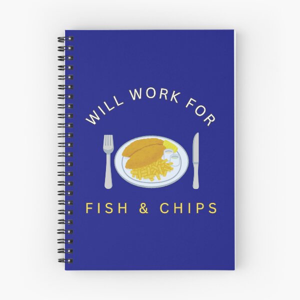 Item preview, Will work for Fish & Chips designed and sold by fev-rocks.