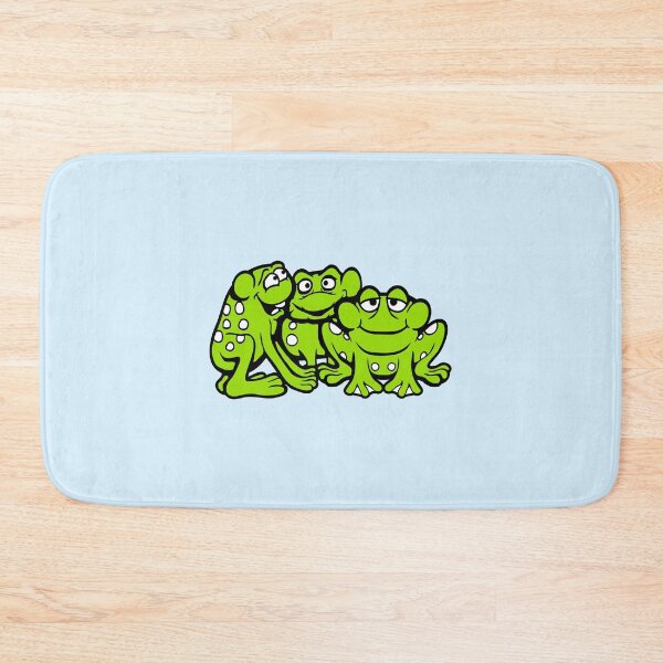 Item preview, 3 Frogs Team Friends Funny Crew Three Crazy Boys designed and sold by shirt-o-mat.