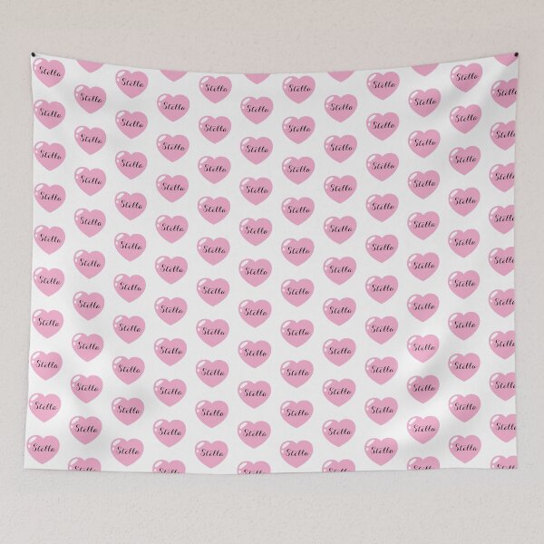 Item preview, Stella Name with Pink Heart  designed and sold by Monika Howarth.