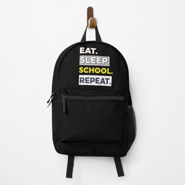 Item preview, Eat Sleep School Repeat, Funny, Student designed and sold by Teetreasure2.