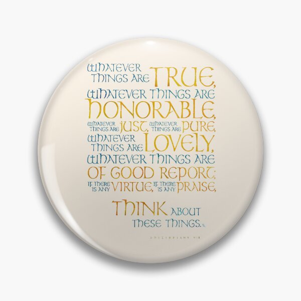 Item preview, Whatever Things Are True designed and sold by GudsOrd Illustrasjoner.
