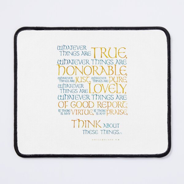 Item preview, Whatever Things Are True designed and sold by GudsOrd Illustrasjoner.