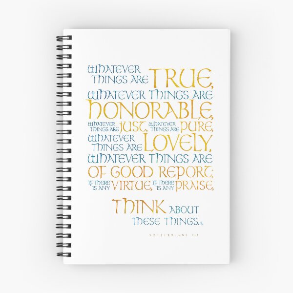 Item preview, Whatever Things Are True designed and sold by GudsOrd Illustrasjoner.