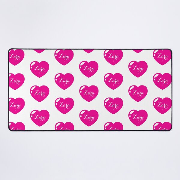 Item preview, Zara Name with Pink Heart designed and sold by Monika Howarth.