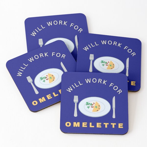 Item preview, Will work for Omelette designed and sold by fev-rocks.
