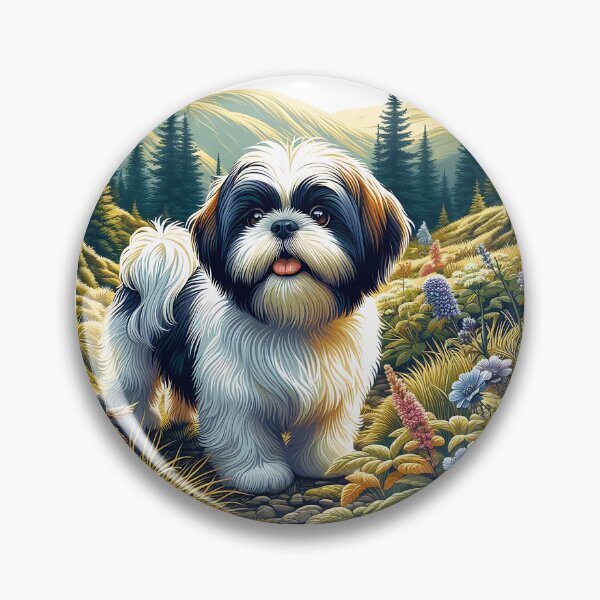 Item preview, Shih Tzu Art #12 | ShihTzu Lovers designed and sold by ksgraphics222.