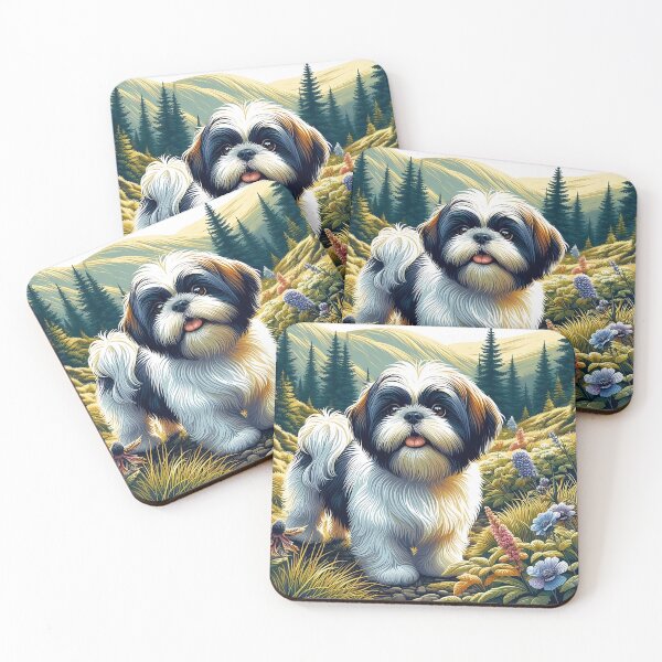 Item preview, Shih Tzu Art #12 | ShihTzu Lovers designed and sold by ksgraphics222.