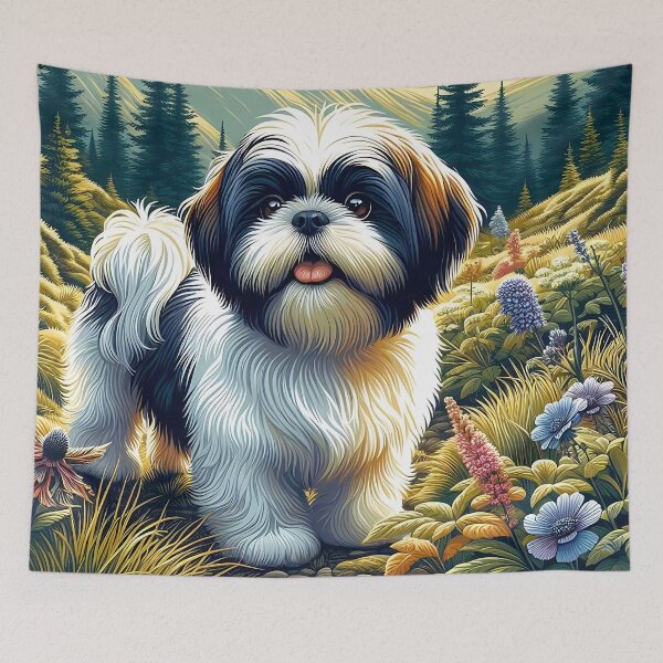 Item preview, Shih Tzu Art #12 | ShihTzu Lovers designed and sold by ksgraphics222.
