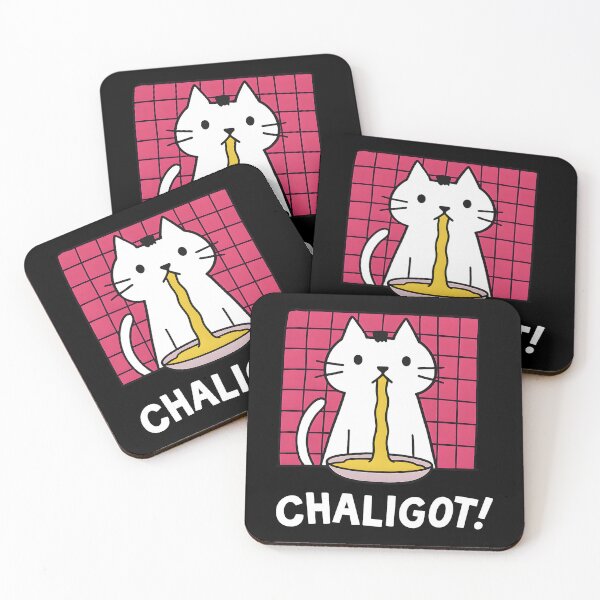 Item preview, Funny Cat Throwing Up Parody Chaligot Cartoon Meme  designed and sold by DrawHandArt.