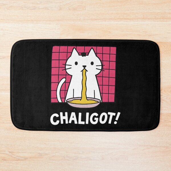 Item preview, Funny Cat Throwing Up Parody Chaligot Cartoon Meme  designed and sold by DrawHandArt.