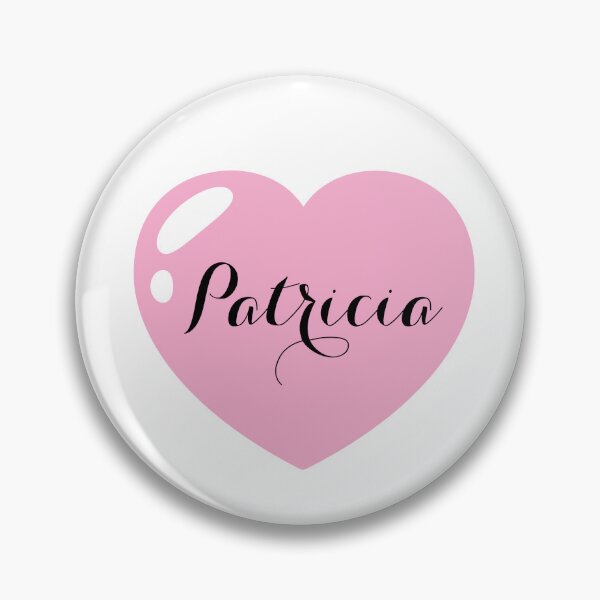 Item preview, Patricia Name with Pink Heart  designed and sold by Monika Howarth.