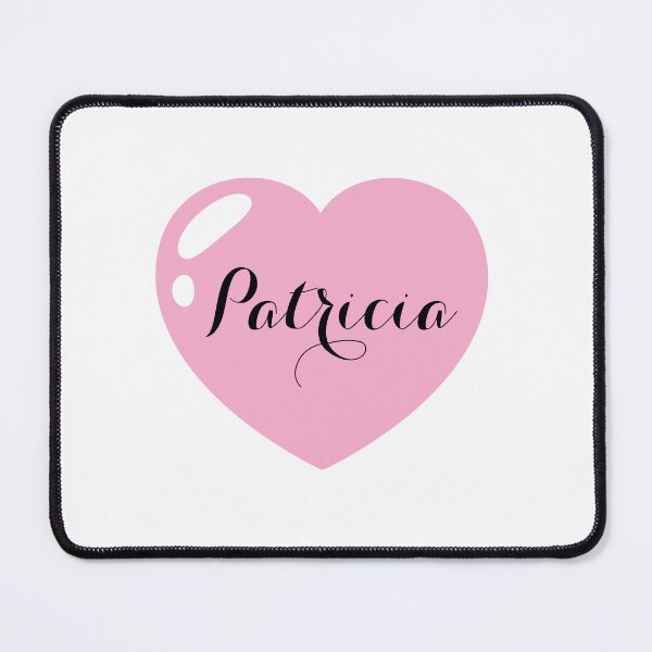 Item preview, Patricia Name with Pink Heart designed and sold by Artbymonika.