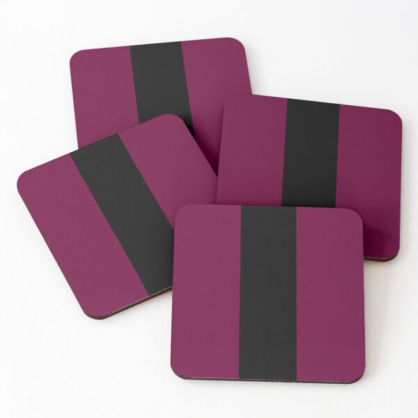 Item preview, Single Racing Stripe (Black - Burgundy Background) designed and sold by Racing Stripes Only.