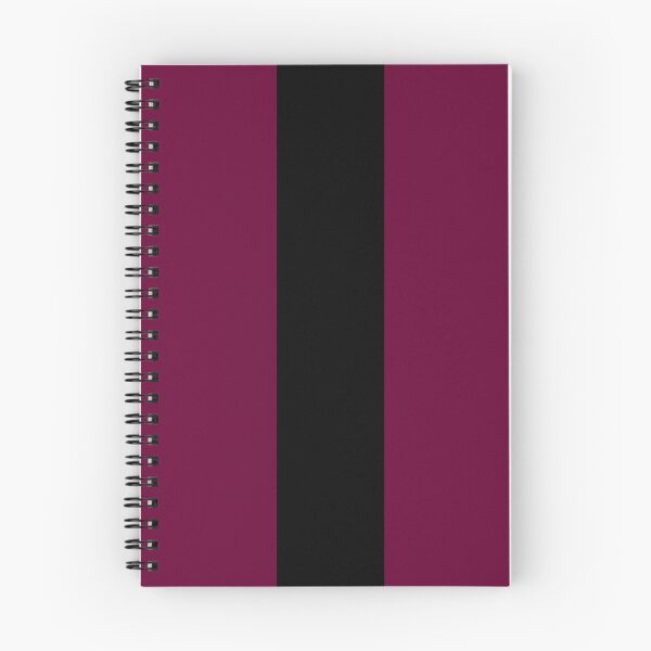 Item preview, Single Racing Stripe (Black - Burgundy Background) designed and sold by Racing Stripes Only.