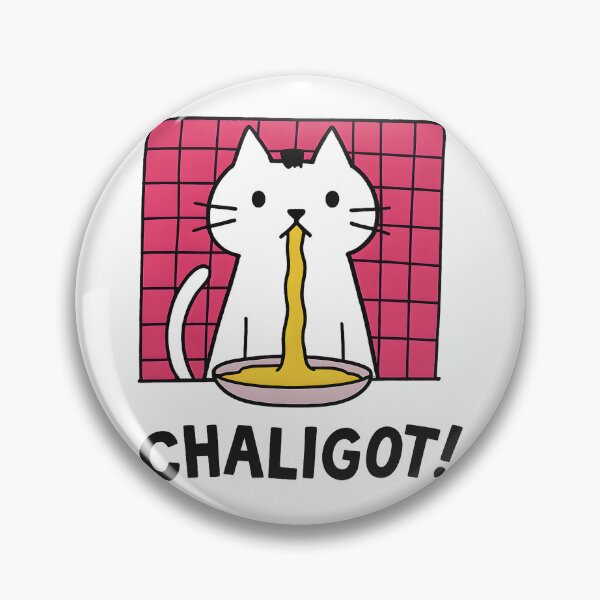 Item preview, Copy of Funny Cat Throwing Up Parody Chaligot Cartoon Meme  designed and sold by DrawHandArt.