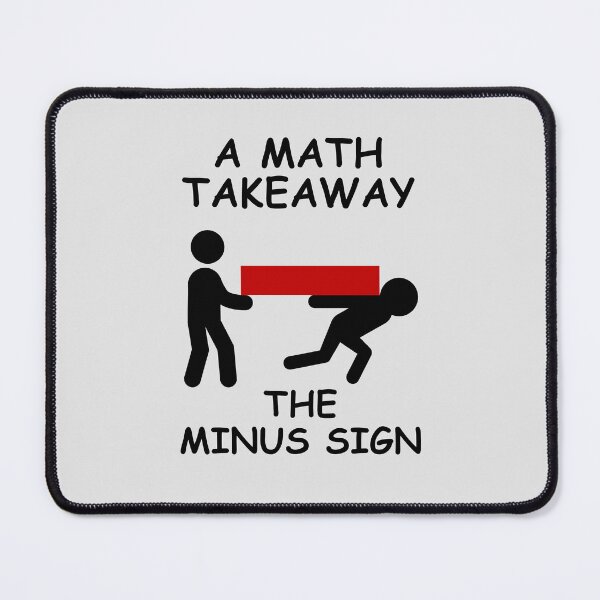 Item preview, Amusing Math Takeaway - The Minus Sign. designed and sold by MPC-Mince-Pies.