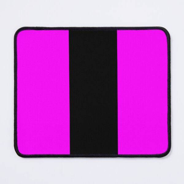 Item preview, Single Racing Stripe (Black - Fuchsia Background) designed and sold by Racing Stripes Only.
