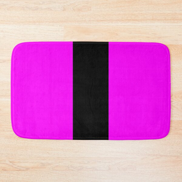 Item preview, Single Racing Stripe (Black - Fuchsia Background) designed and sold by Racing Stripes Only.