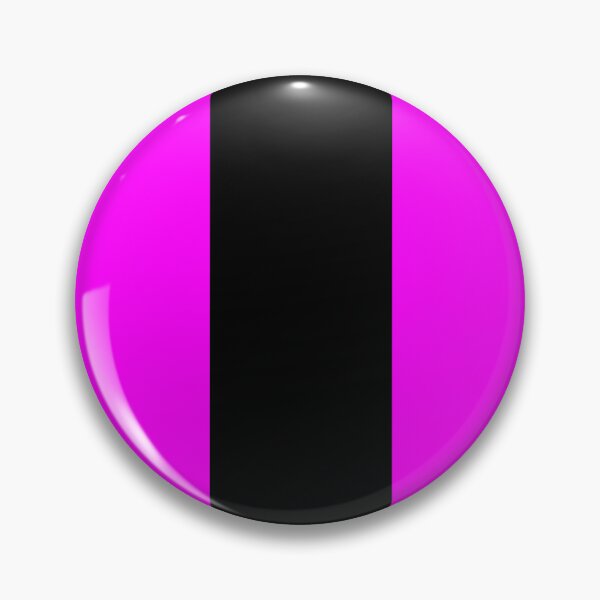Item preview, Single Racing Stripe (Black - Fuchsia Background) designed and sold by Racing Stripes Only.